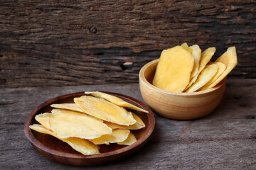 Dried mango tropical dry fruit