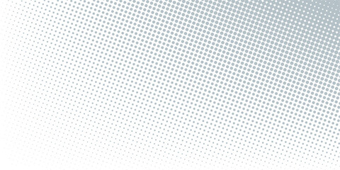 Dotted gradient vector illustration, white and black halftone background, horizontal seamless dotted lines, monochrome dots texture backdrop, retro effect. modern