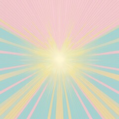 Obraz premium Retro sunburst ray background, graphic resource