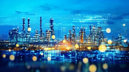 Fototapeta premium A dual perspective on the evolving energy landscape.