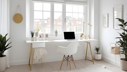 interior modern design room 3d