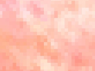 赤とピンクの四角形が作り出す繊細で神秘的なモザイク～透明感あふれる抽象的な幾何学模様13