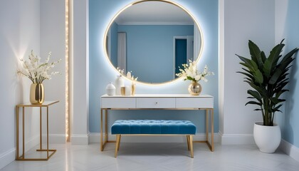 interior modern design room 3d