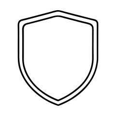 shield icon vector illustration