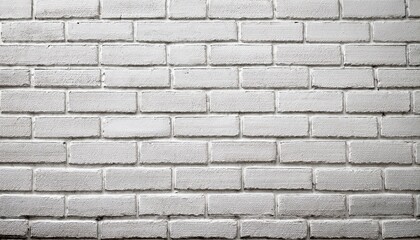 Obraz premium white brick wall texture may use as background