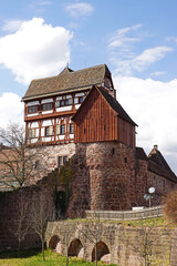 Fototapeta premium Museum in Old castle Altensteig, Germany, Baden Wuerttemberg 