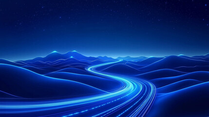 snowy mountain landscape