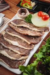 A hearty and delicious steak for you