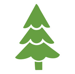 green christmas tree