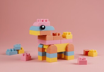 Obraz premium toy train isolated on white