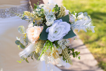 Brides wedding bouquet from a recent wedding