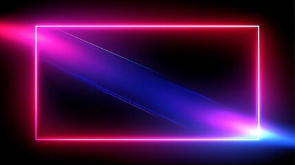 Isolated imagery emphasizes the neon motion against a stark background.