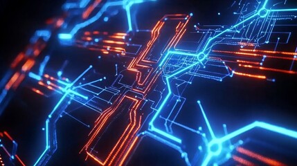 Symbolic representation of complex data exchange in computing.