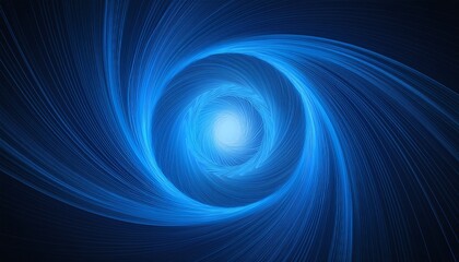Fototapeta premium blue energy wave concept wave and spiral motion background or wallpaper graphic resources abstract