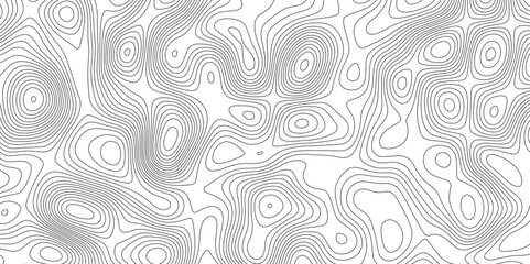 Abstract Topographic contour map. Vector cartography illustration. Abstract lines background. Line topography map contour background concept of a conditional geography scheme and the terrain path.