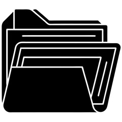 This vector illustration shows a printer icon, a symbol often used on the web or in business to represent printing documents or office equipment