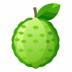 vector illustration of an apple