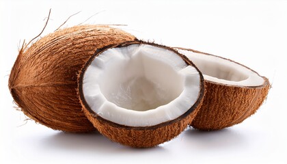 coconut isolated on a white background