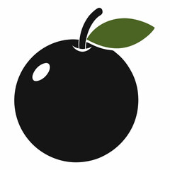 vector illustration of an apple