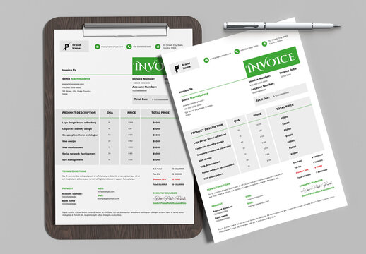 Minimal Invoice Template