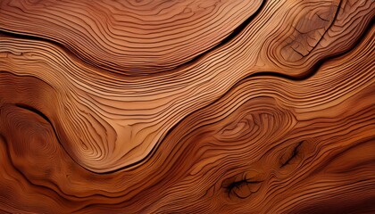 Fototapeta premium detailed core walnut wood with veins texture for furniture textures with details tile format repetitive pattern generative ai