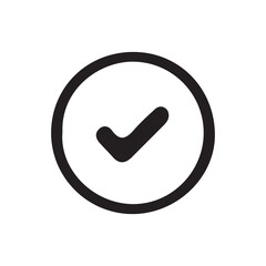 Check mark icon Victorian.