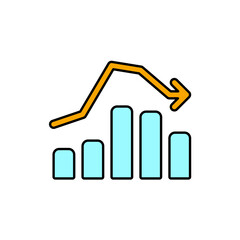 chart icons  symbol vector elements for infographic web