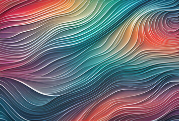 New Rainbow Bright gradient background with mixed colors with tile transition, threads top, in good quality, generative ai