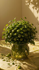 Strawberries in delectated mood and unnatural colors on different background