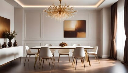 interior modern design room 3d