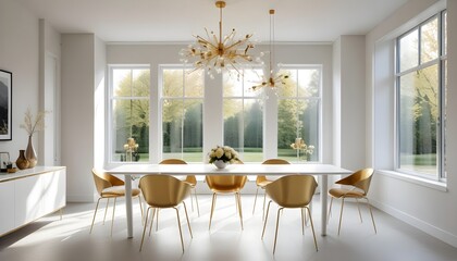 interior modern design room 3d