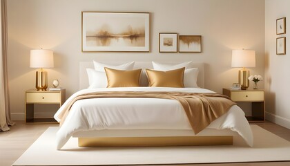 interior modern design room 3d