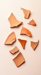 Broken Pottery: A Study in Texture and Hues