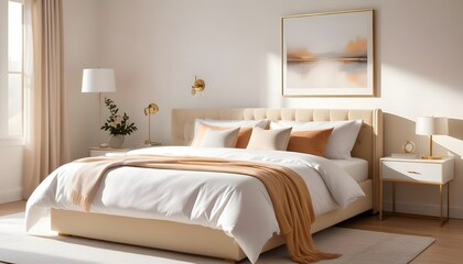 interior modern design room 3d