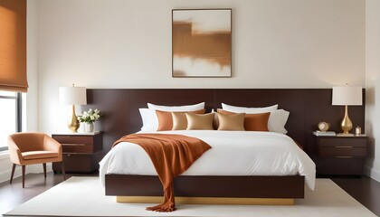 interior modern design room 3d