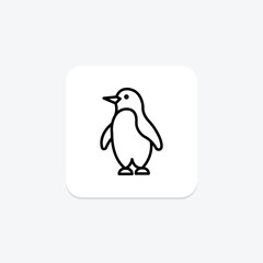 Penguin, vector, pixel perfect, illustrator file