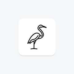 Crane, vector, pixel perfect, illustrator file