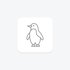 Penguin, vector, pixel perfect, illustrator file