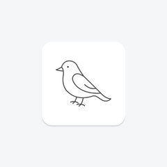 Bluebird, vector, pixel perfect, illustrator file