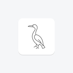 Cormorant, vector, pixel perfect, illustrator file