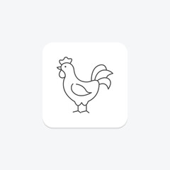 Bantam, vector, pixel perfect, illustrator file