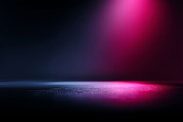 Obraz premium Dark gradient background with soft glowing highlights perfect for luxury product display.