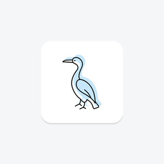Cormorant, vector, pixel perfect, illustrator file