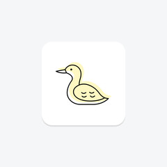 Loon, vector, pixel perfect, illustrator file