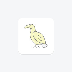 Vulture, vector, pixel perfect, illustrator file