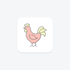Bantam, vector, pixel perfect, illustrator file