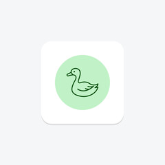 Duck, vector, pixel perfect, illustrator file