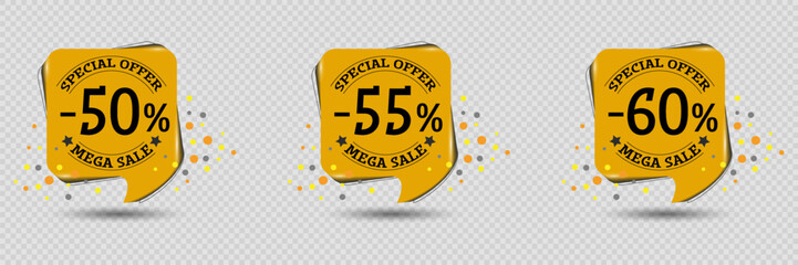 Special design of business sale for business and advertising.
