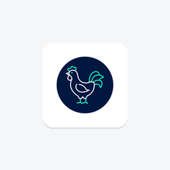 Bantam, vector, pixel perfect, illustrator file