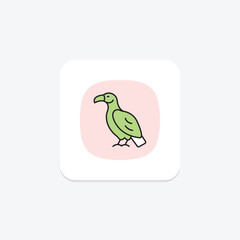 Vulture, vector, pixel perfect, illustrator file
